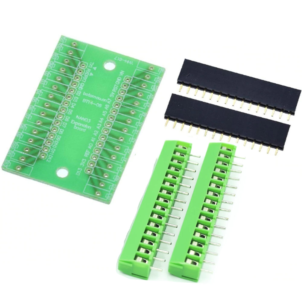 Terminal Adapter Board for Arduino Nano V3.0 - Not Assembled