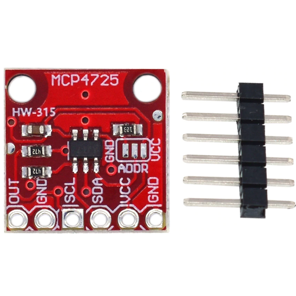 MCP4725 I2C 12-bit DAC Module