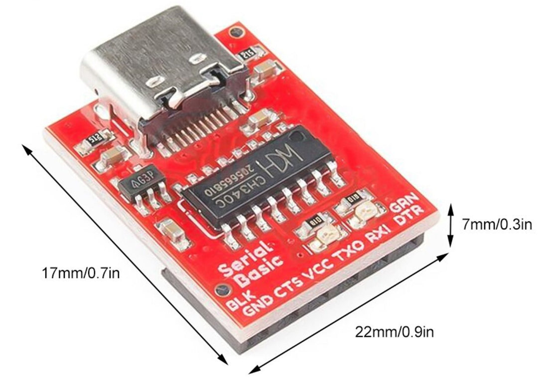 USB to TTL  Converter - Type C, CH340C