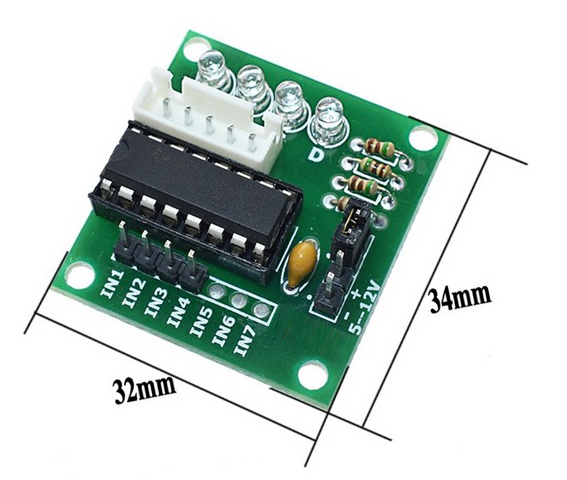 28BYJ-48 Stepper Motor + ULN2003 Motor Driver module for Arduino ...