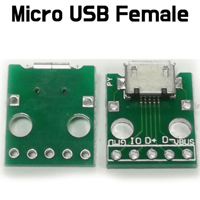 Micro USB Socket Breakout