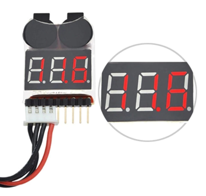 Lipo Battery Voltage Tester 1S-8S