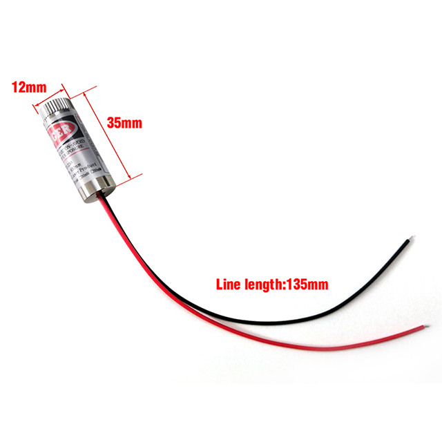 Laser - Red Cross Head Glass Lens Laser