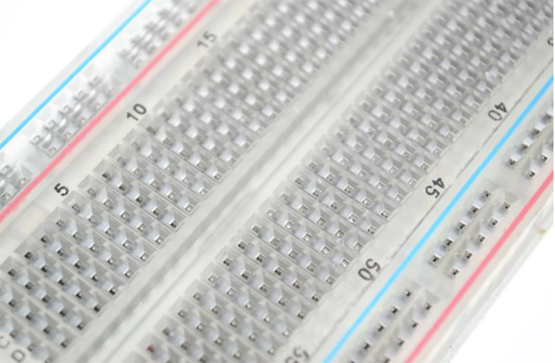 Transparent Crystal Breadboard 830 Point Solderless MB102 | ePartners NZ