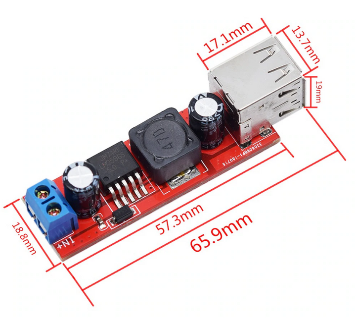 Step Down Buck DC Converter