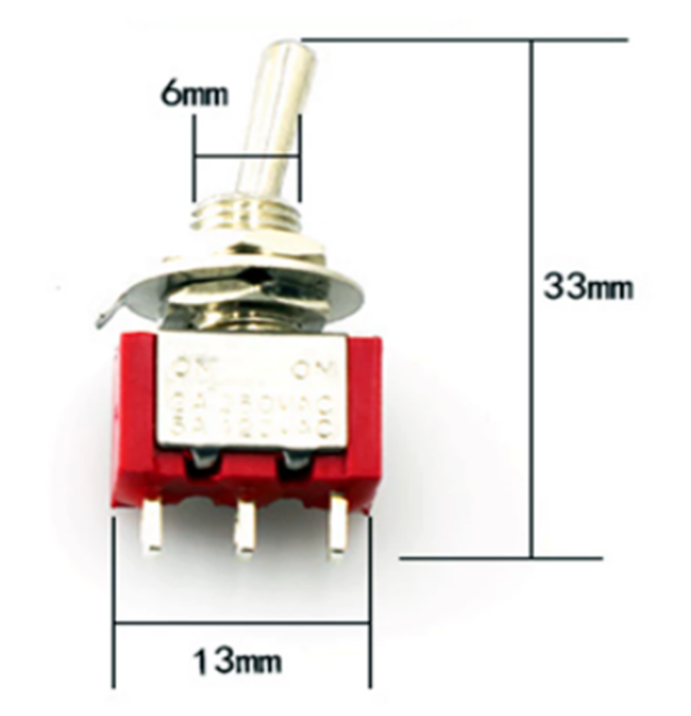 Self-reset Toggle Switch ON-(ON)