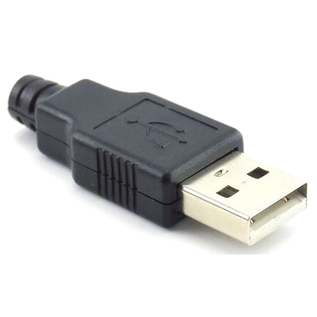 USB 2.0 Type A Male USB 4-Pin Plug