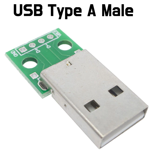 USB Breakout - Type A Male