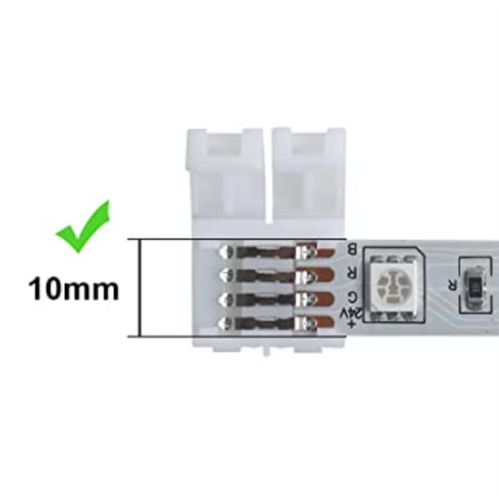 RGB LED Strip Connector for WS2811 WS2812B WS2813 SK6812 5050 SMD