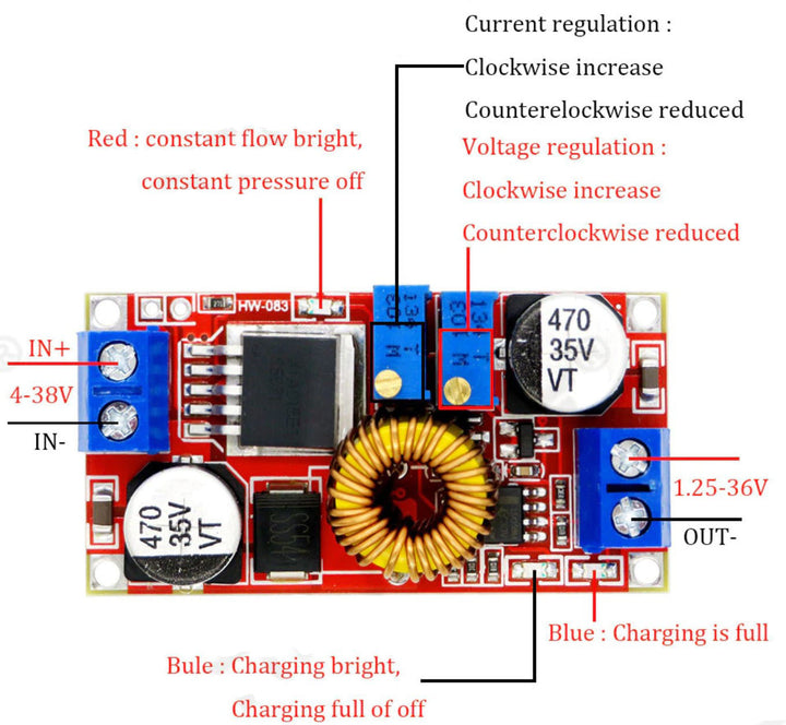 Step Down Buck DC Converter