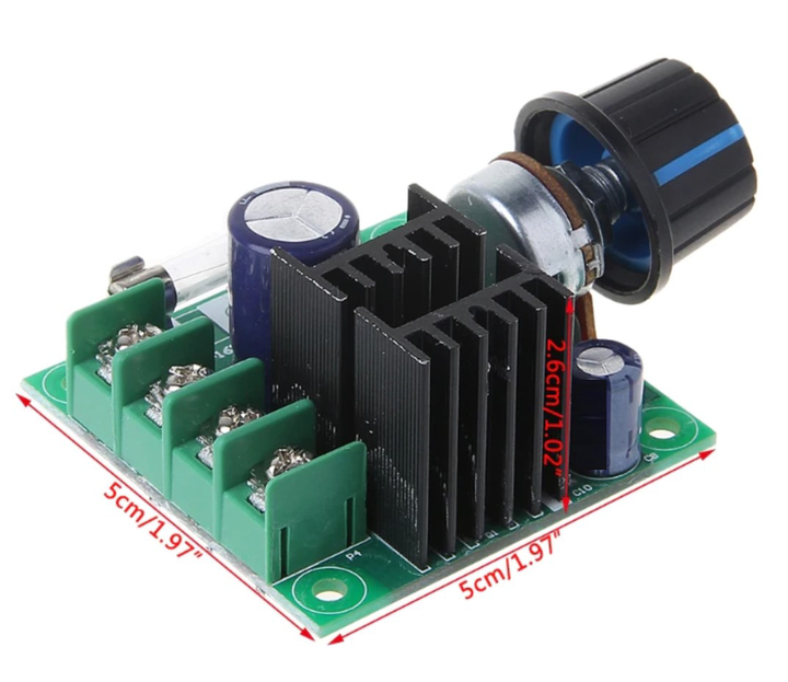 Motor Speed Controller -PWM Motor Speed Controller 9-50V 10A