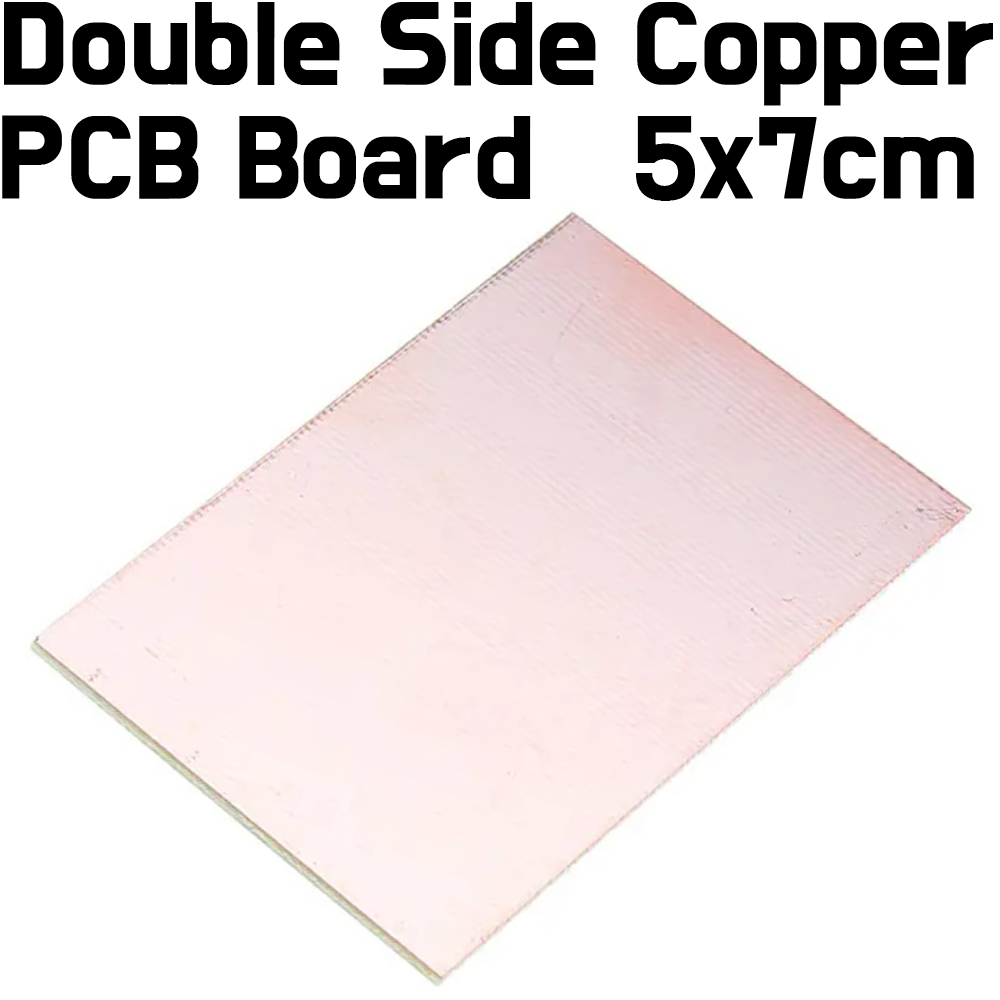 Double Side Copper PCB Board - 5x7cm
