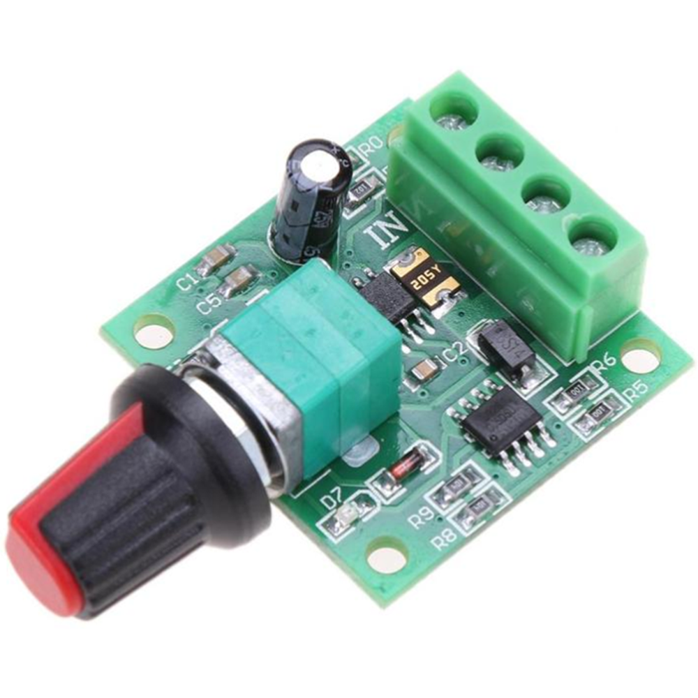 2A PWM Motor Speed Controller Low Voltage Motor Speed Controller