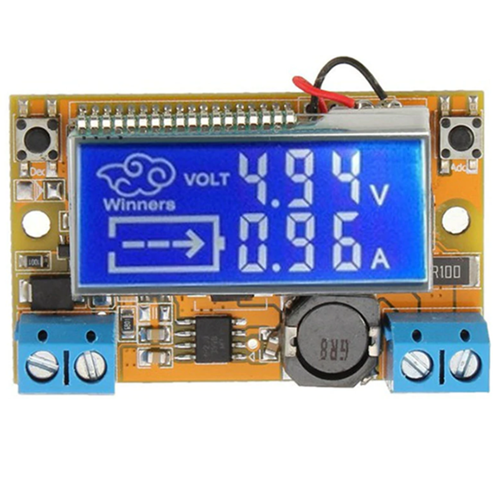 Step Down Buck DC Converter with LCD Display+ Case