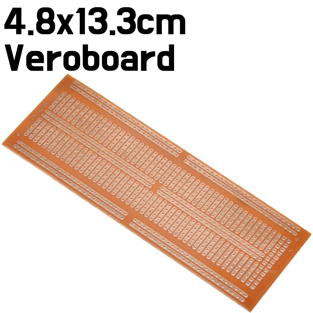 4.8x13.3cm  - Signle Side PCB Stripboard Veroboard
