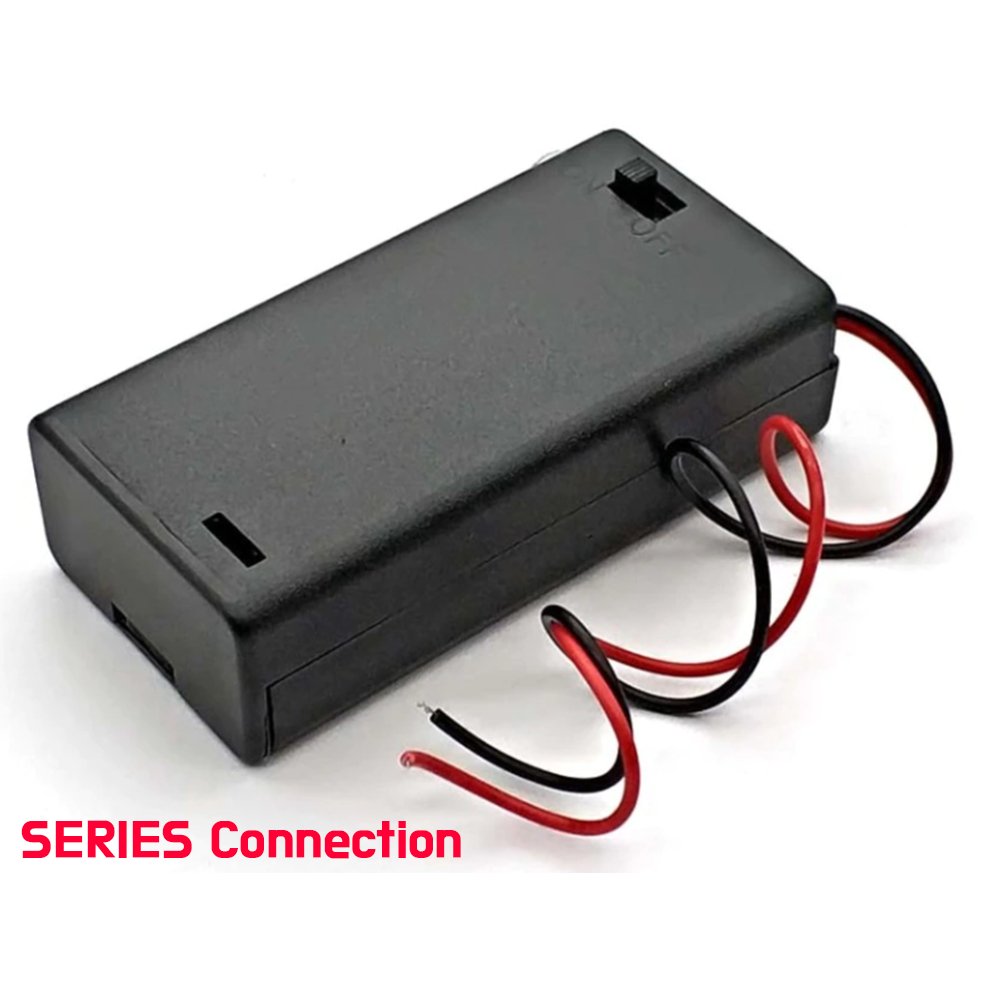 Battery Case with ON/OFF Switch - 1xAA - ePartners
