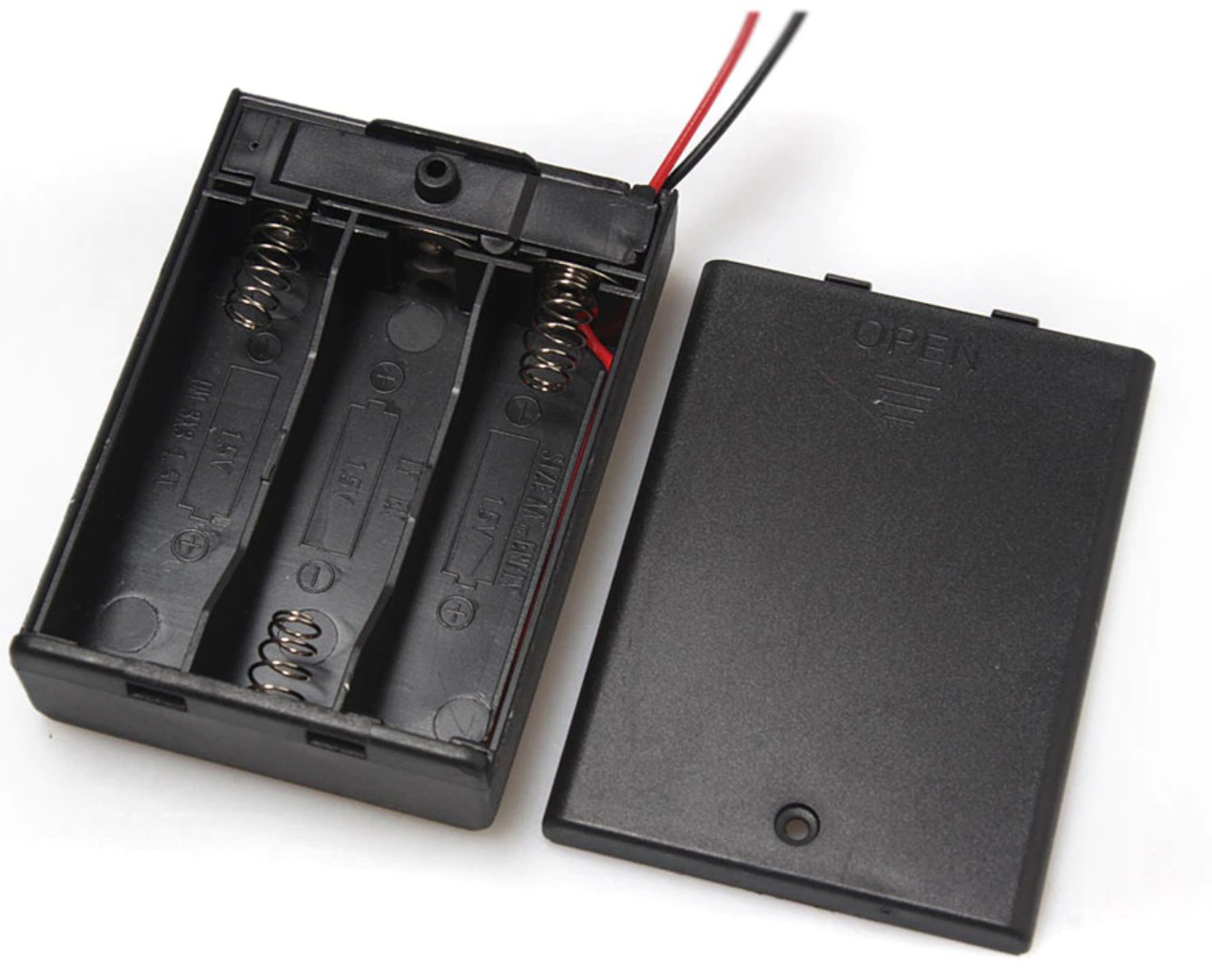 Battery Case with ON/OFF Switch - 1xAA | ePartners NZ