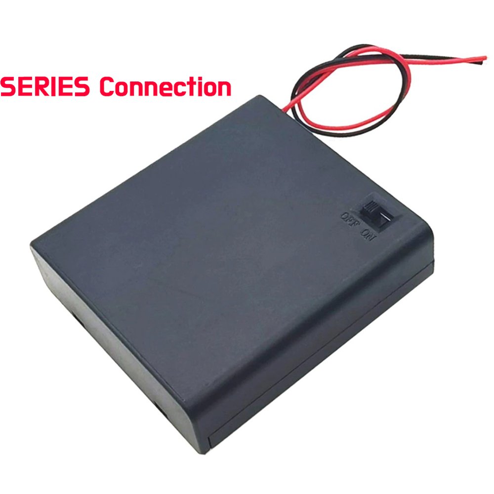 Battery Case with ON/OFF Switch - 1xAA - ePartners