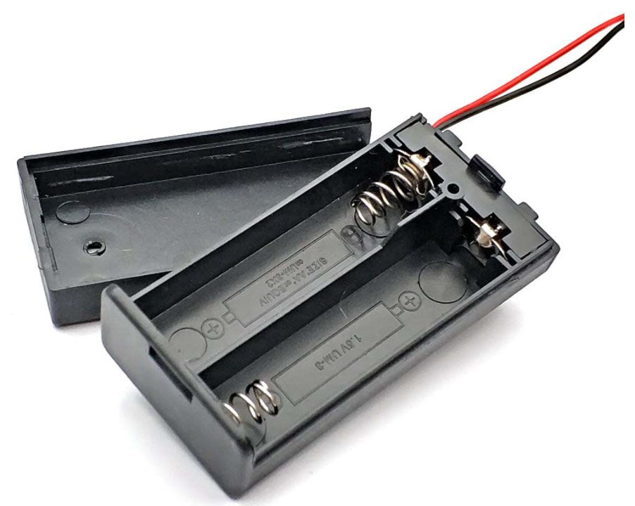 Battery Case with ON/OFF Switch - 1xAA | ePartners NZ