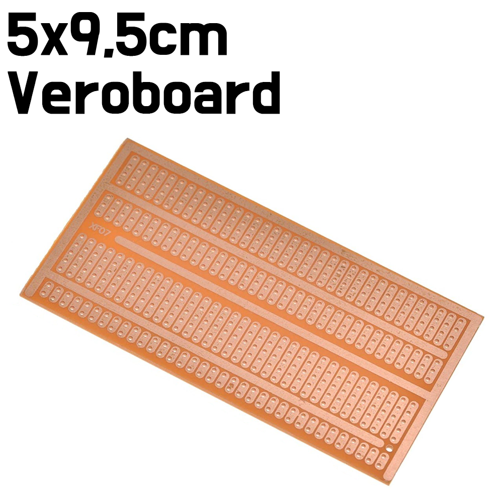 5x9cm - Signle Side PCB Stripboard Veroboard