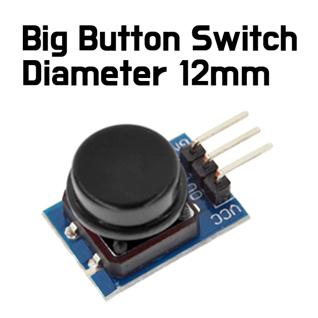 12X12mm Big key module Big button module Light touch switch 5 Colour