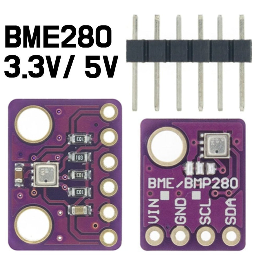 BME280 SPI I2C Humidity Temperature and Barometric Pressure Sensor - 3.3V, 5V - ePartners