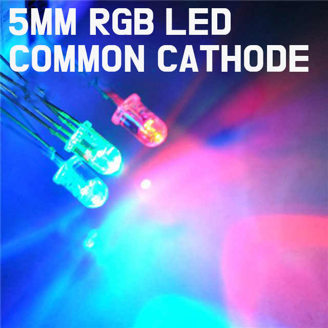 LED RGB - 5mm Common Cathode RGB LED