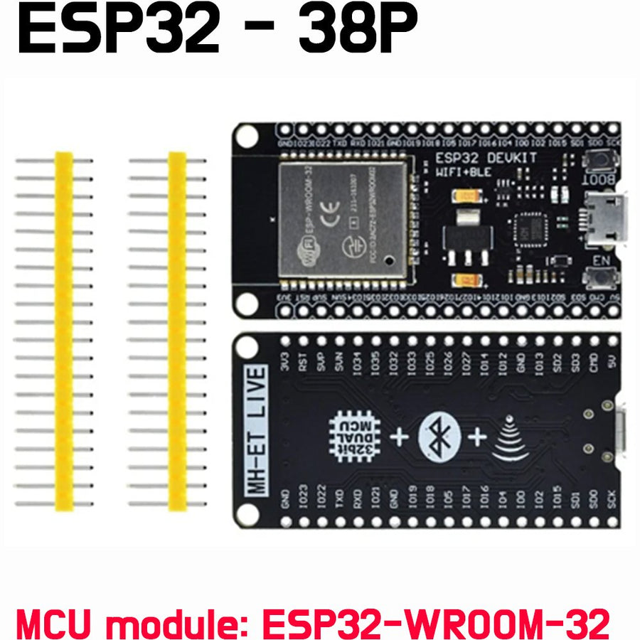 ESP32 Development Board 38Pins- High-Performance IoT Solution ESP32-WROOM-32 - ePartners