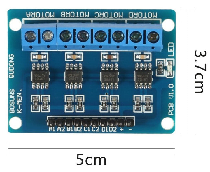 L9110S 4 channel drive DC motor driver - ePartners NZ