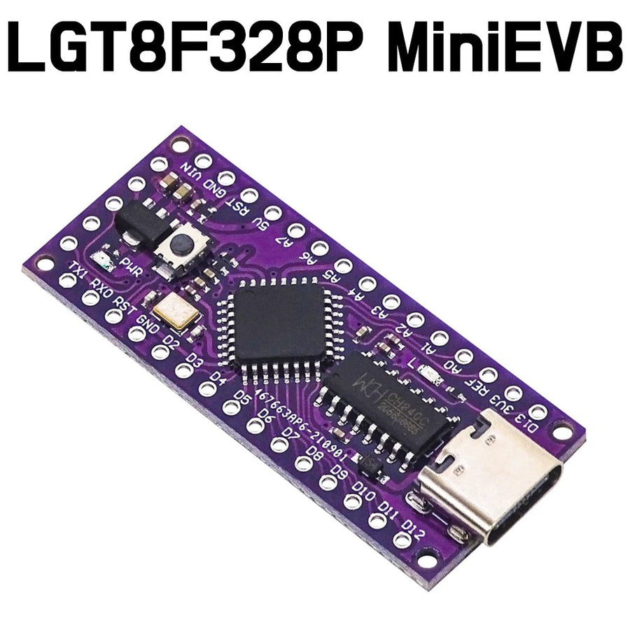 LGT8F328P LQFP32 MiniEVB Type C, CH340 Replaces Arduino NANO V3.0 - ePartners