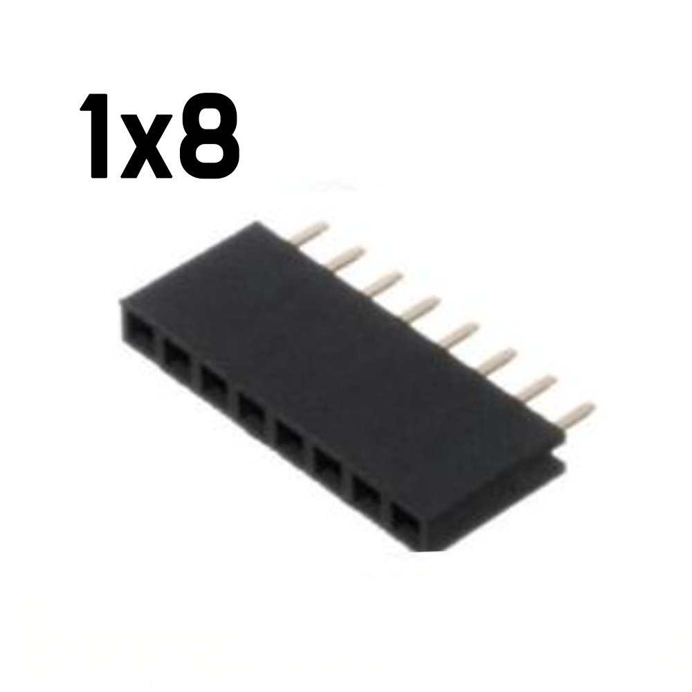 Straight Single Row Female Pin Headers | ePartners NZ