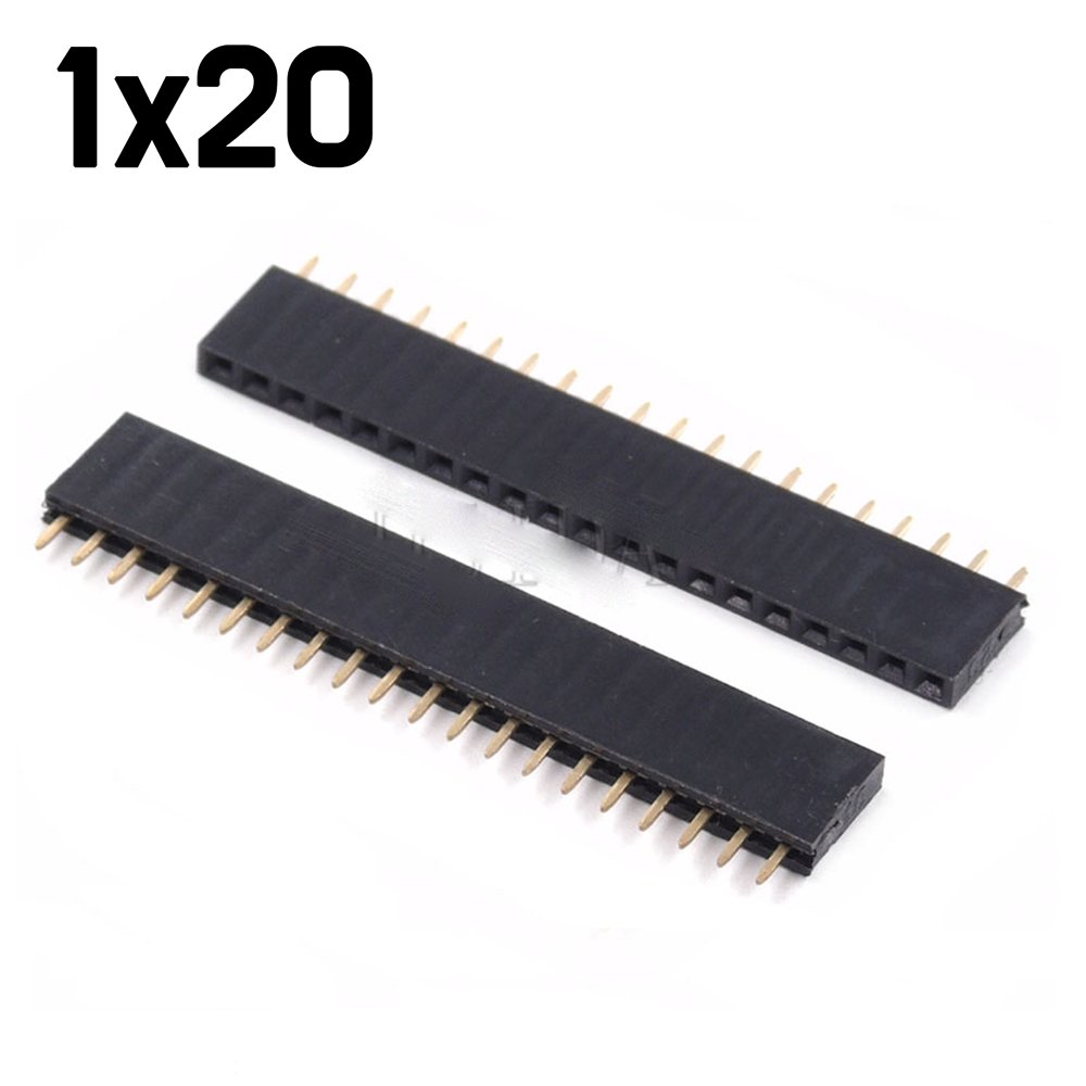 Straight Single Row Female Pin Headers | ePartners NZ