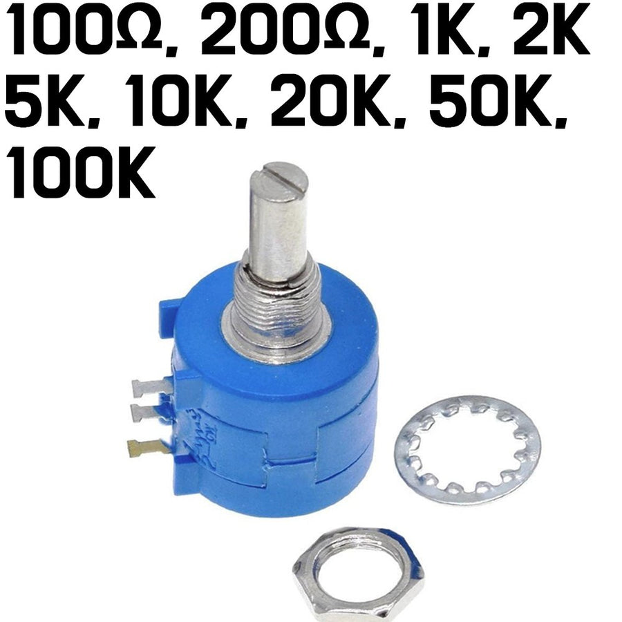 Precision Multi-turn Potentiometer 3590S - 100 Ohm to 100K - ePartners