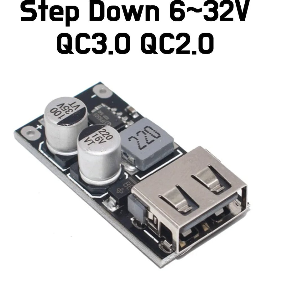 QC3.0 QC2.0 Quick Charger Step Down 6~32V - ePartners