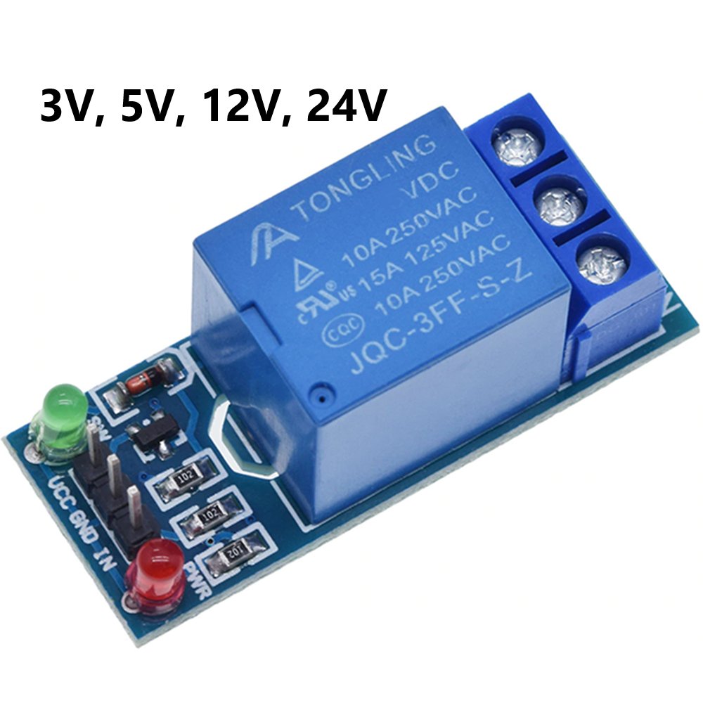 Relay Module - 1 Channel 3V, 5V, 12V, 24V | ePartners NZ