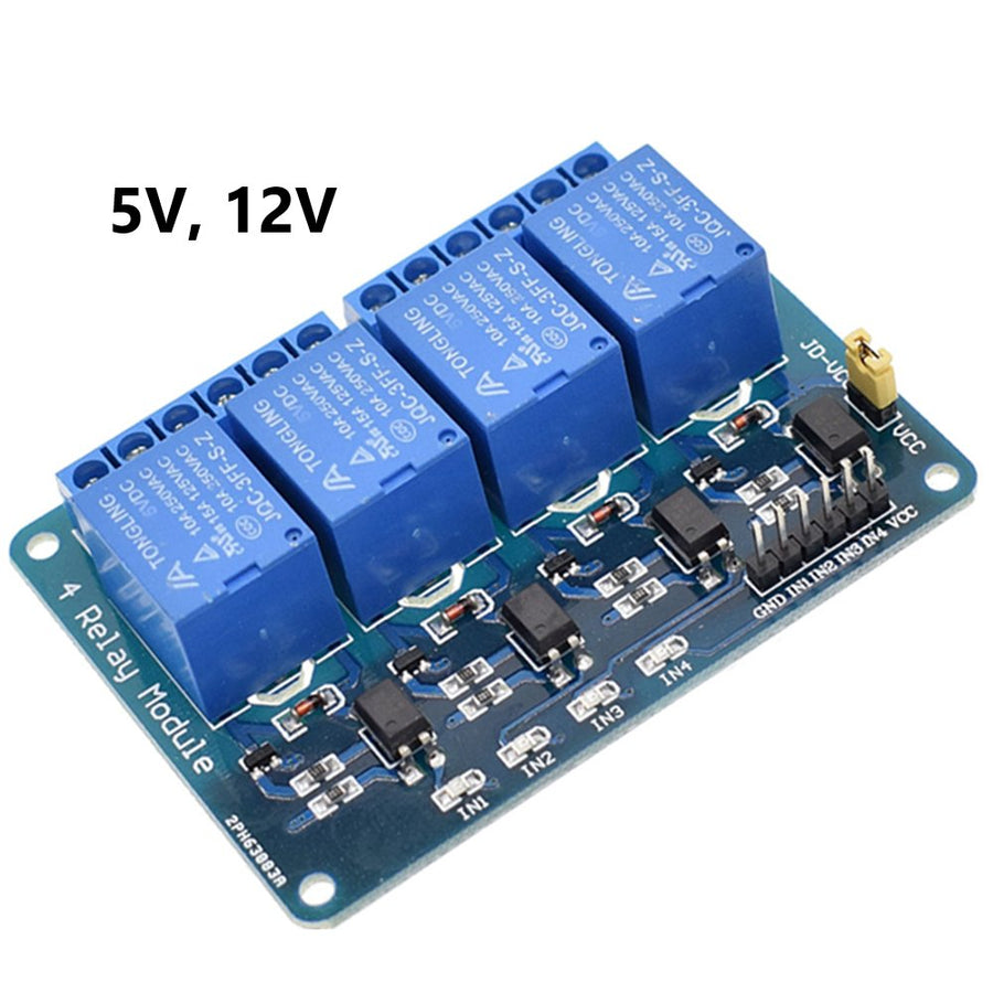 Relay Module - 4 Channel 5V, 12V - ePartners