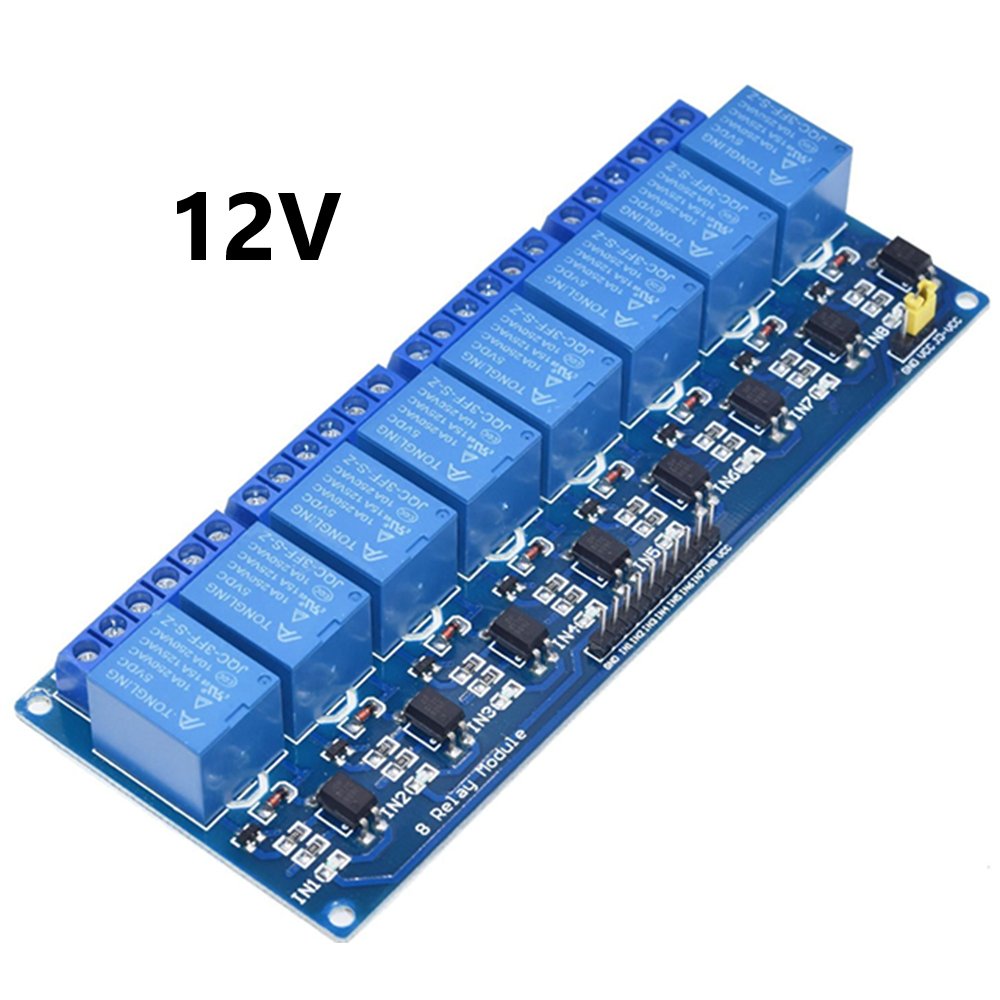 Relay module 8 Channel - 5V, 12V | ePartners NZ
