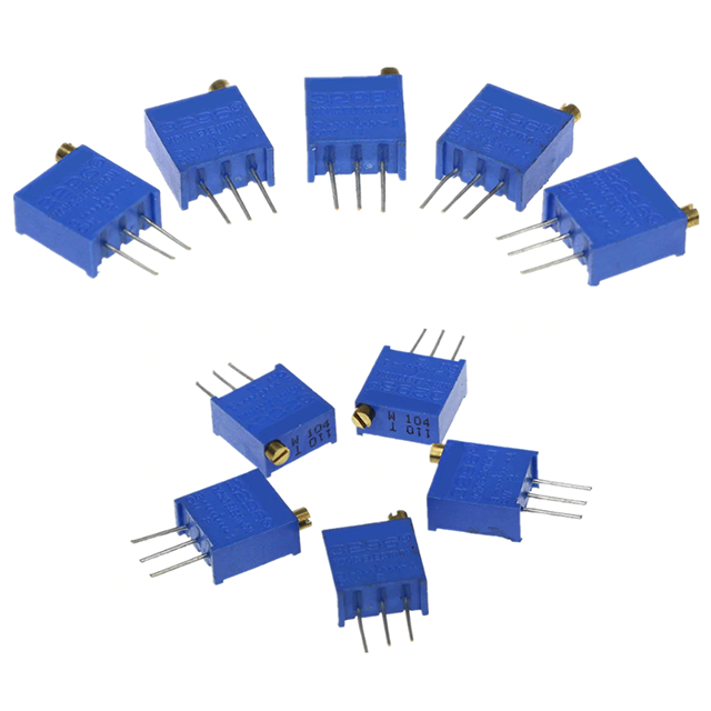 Potentiometer Kit -Multiturn Trimmer Potentiometer Kit - 50pcs 3296W