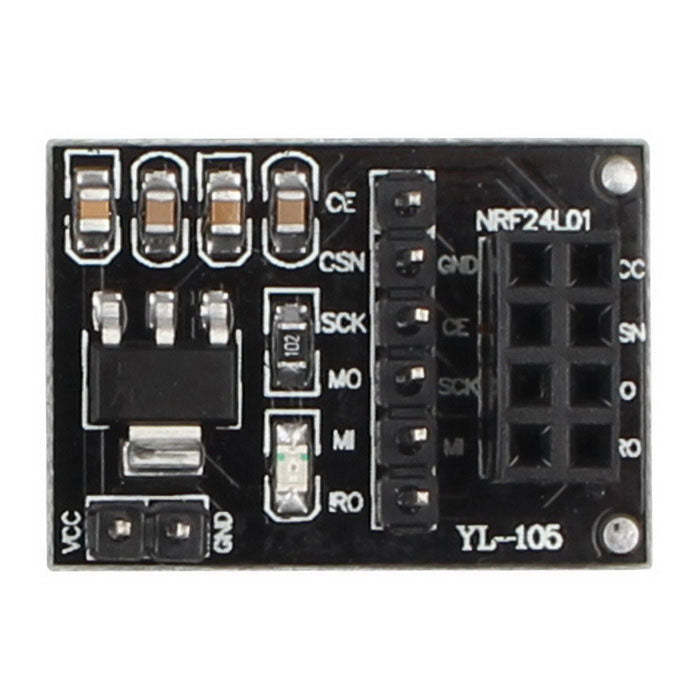 NRF24L01  New Socket Adapter plate Board for 8Pin Wireless Transceiver module