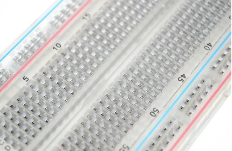 Transparent Crystal Breadboard 830 Point Solderless MB102 - ePartners NZ