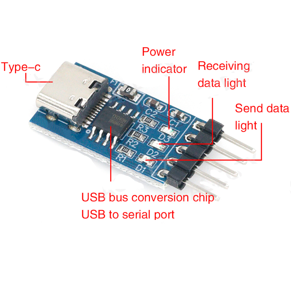 Type C USB to TTL Serial Converter - CH340N | ePartners NZ